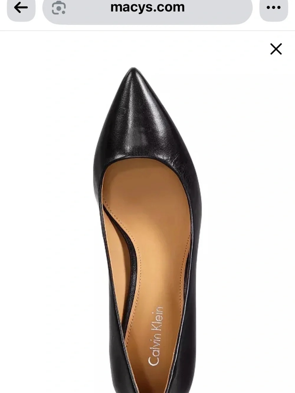 Calvin Klein women's high heel pumps
